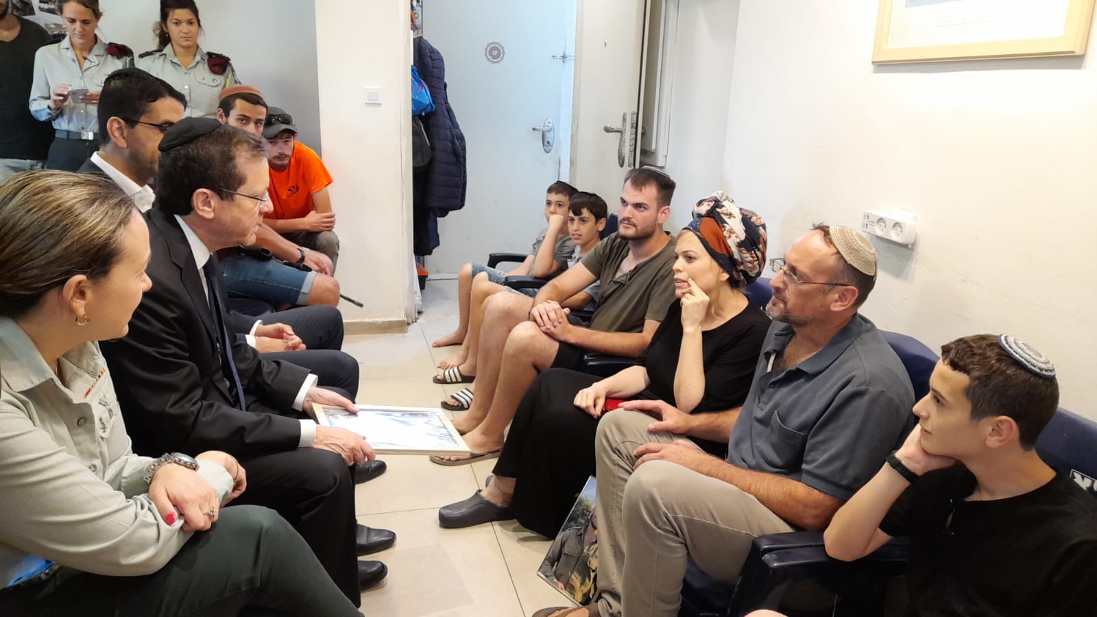 האב השכול לנשיא: "דוד היה כמוך, עבד לעם ישראל"