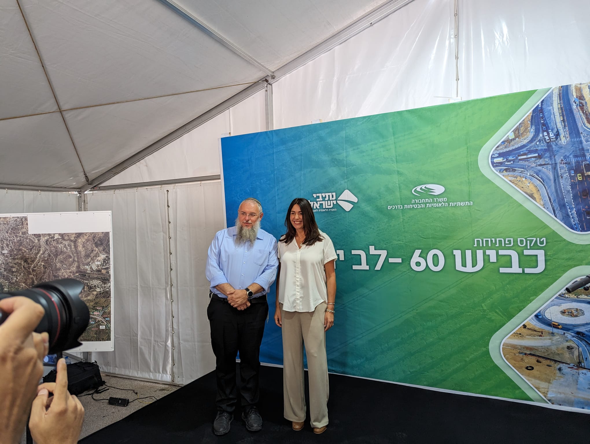 בשורה להתיישבות: עוקף אל ערוב נפתח לתנועה