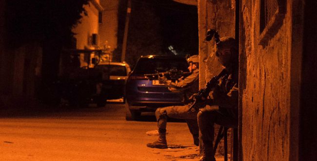 צה"ל עצר אנשי חמאס בג'נין – מחבלים פתחו באש