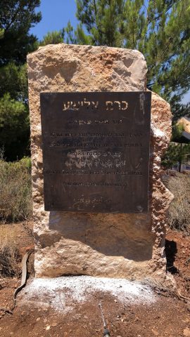 (כרם אלישע, אנדרטת ההנצחה,הצלם חפץ בעילום שמו)