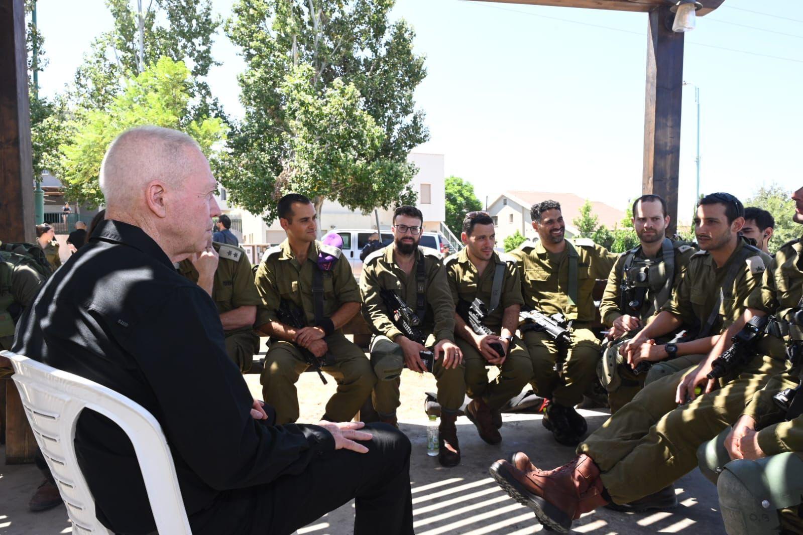 גלנט למפקדי מילואים: "אני צריך את כל צה״ל"
