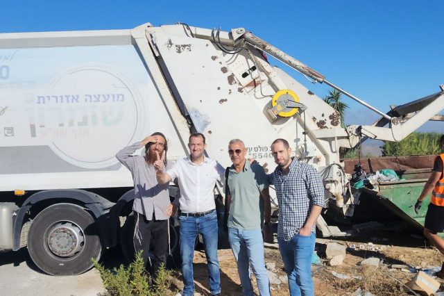 18 שנה אחרי ההתנתקות: שוב מפנים את הזבל בחומש