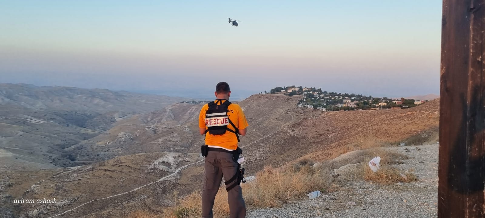 אחרי 3 שעות של חיפושים בנחל, הנער נמצא בבית