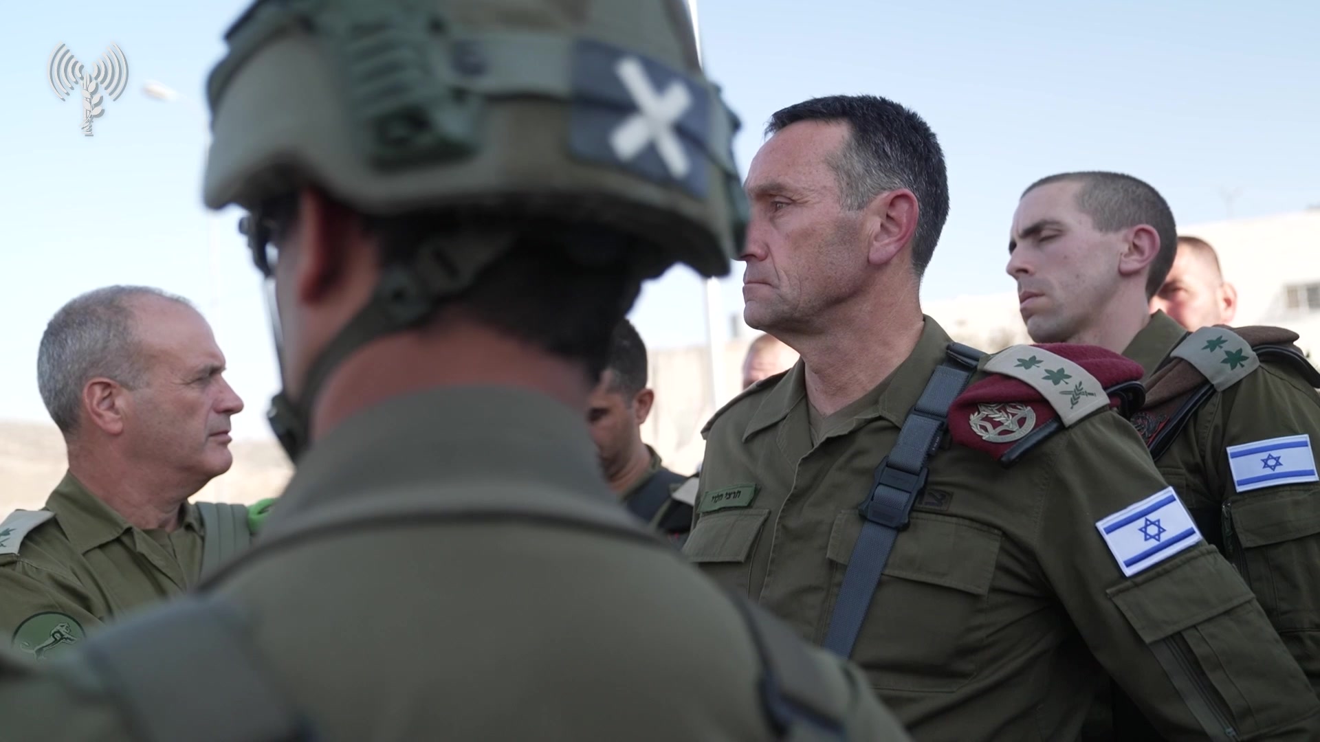הרמטכל בזירת הפיגוע