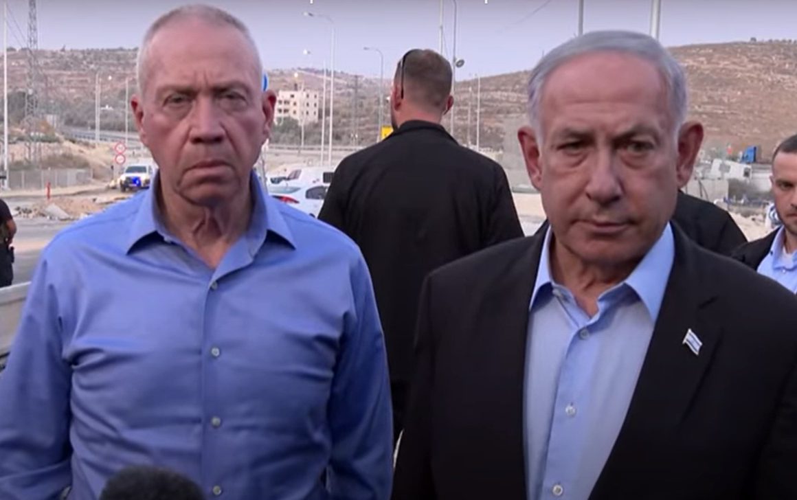 נתניהו וגלנט מסרו הצהרה בעקבות גל הטרור