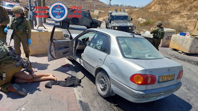 פיגוע דריסה ליד בית חג"י: לוחמים חיסלו את המחבל