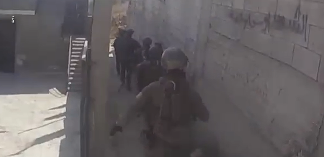 צפו: מעצר המבוקשים בג'נין ממצלמת הלוחם