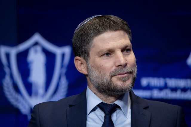 שר האוצר בצלאל סמוטריץ'