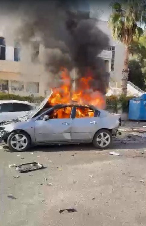 ניסיון חיסול בחיפה: רכב התפוצץ בקריית אליעזר