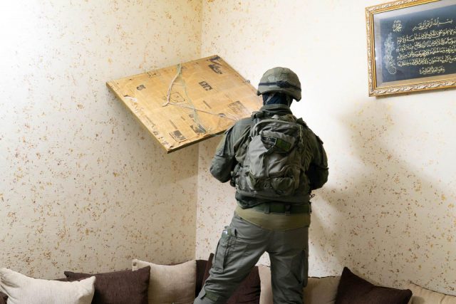 כוחות צה"ל במהלך המיפוי