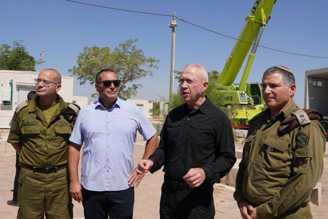 גלנט: "צה"ל הוא פוליסת הביטוח של ישראל"