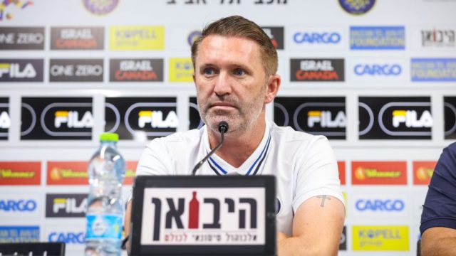 רובי קין במסיבת העיתונאים