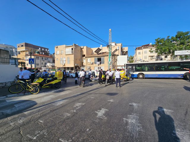 תאונה קשה, הזירה בבני ברק