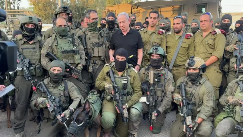 נתניהו ללוחמים