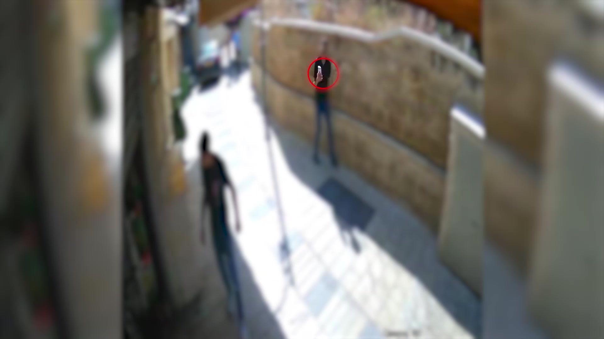 מעצר קטינים מאיימים על מוכרת דגלי ישראל