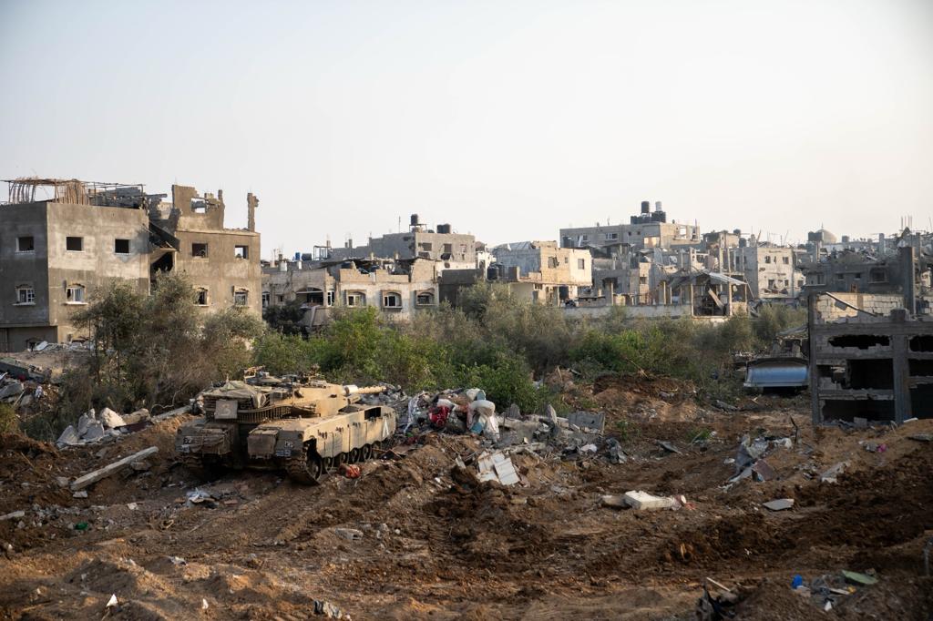 לראשונה מאז מלחמת לבנון: אוגדת מילואים בשטח האויב