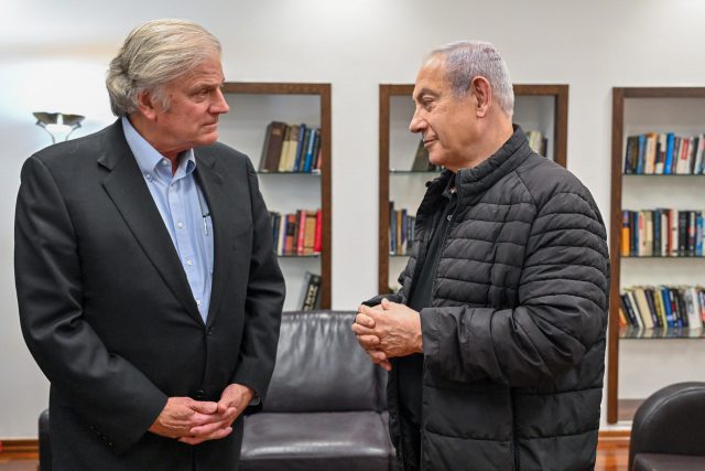 נתניהו עם הכומר האוונגליסטי