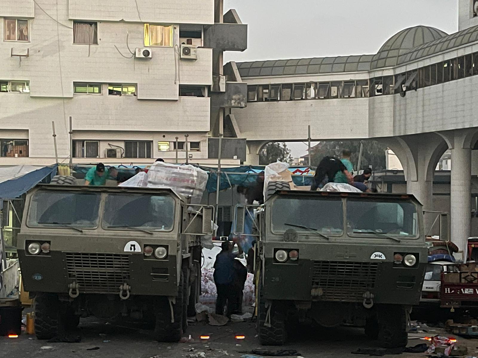צה"ל העביר מים ומזון לבית החולים שיפאא