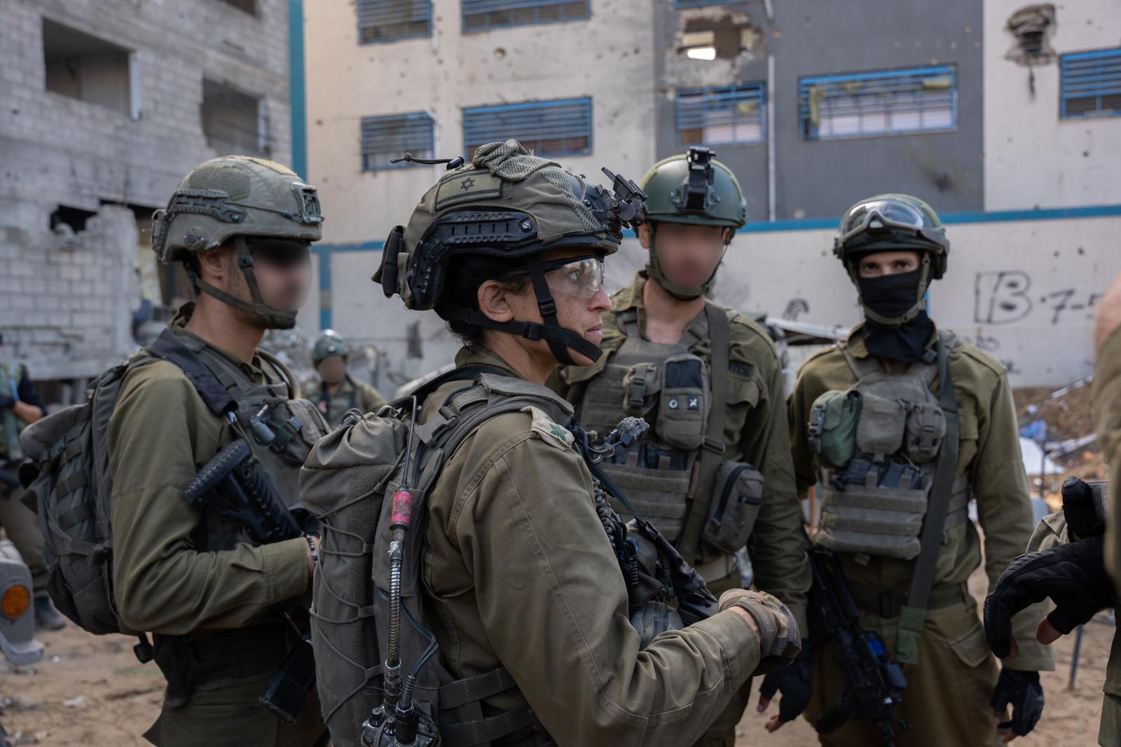 צפו: גדוד מעורב של לוחמים ולוחמות בפעילות ברצועה