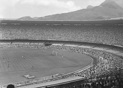 אצטדיון המרקנה במהלך המשחק