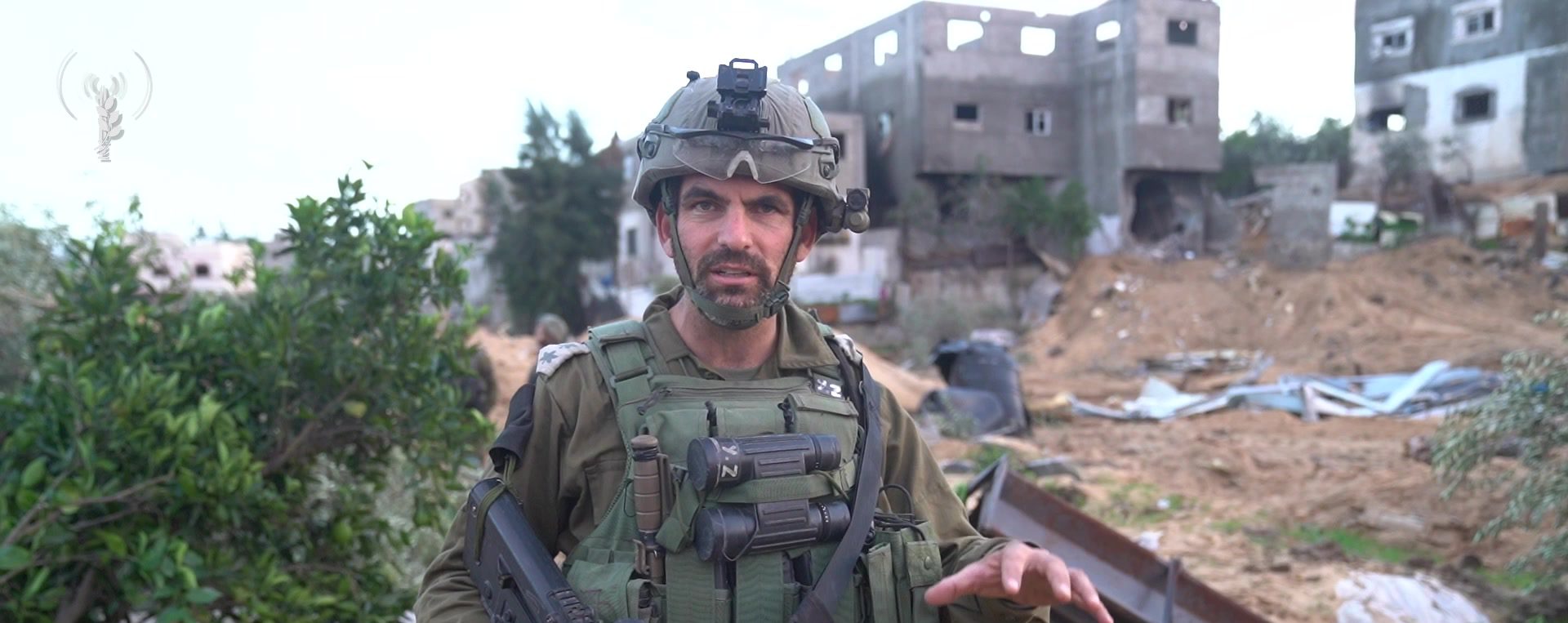 צפו: המח"ט הסרוג מתאר את הקרב בג'באלייה
