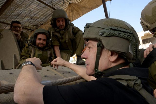 נתניהו ברצועת עזה: "שום דבר לא יעצור אותנו"