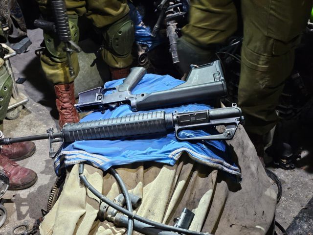 הנשק ששימש את המחבלים