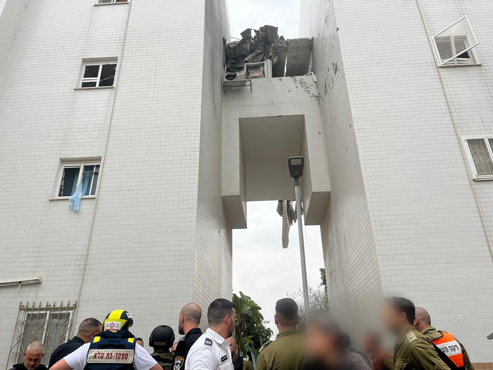 דיווח: נפילה באשקלון במטח האחרון, שתי פצועות במקום