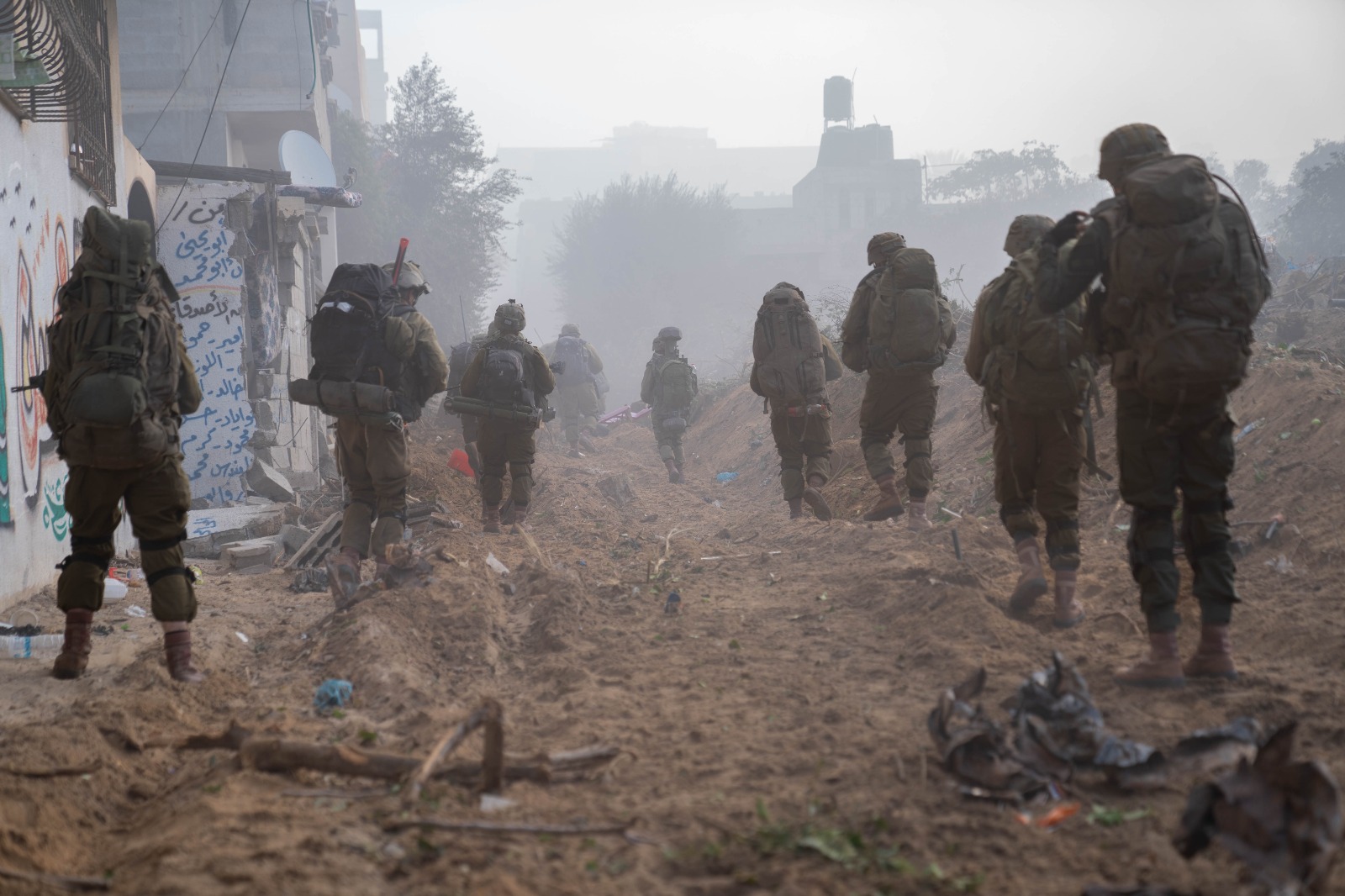 צפו בתיעוד: לוחמי הנח"ל בפעילות בג'באליה