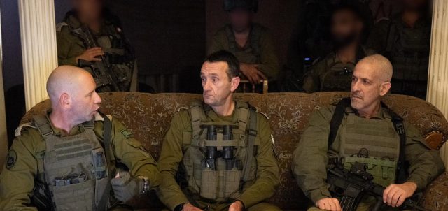 הרמטכ"ל וראש השב"כ בחאן יונס