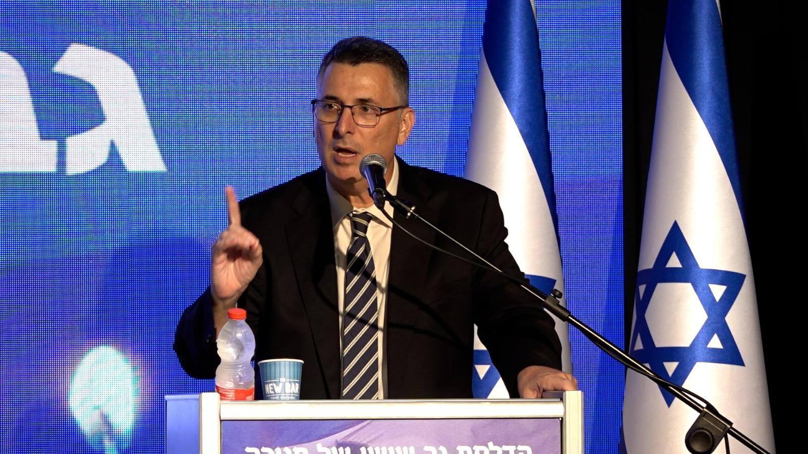 סער: "אחרי הלחימה נצטרך להדוף גם סכנות מדיניות"