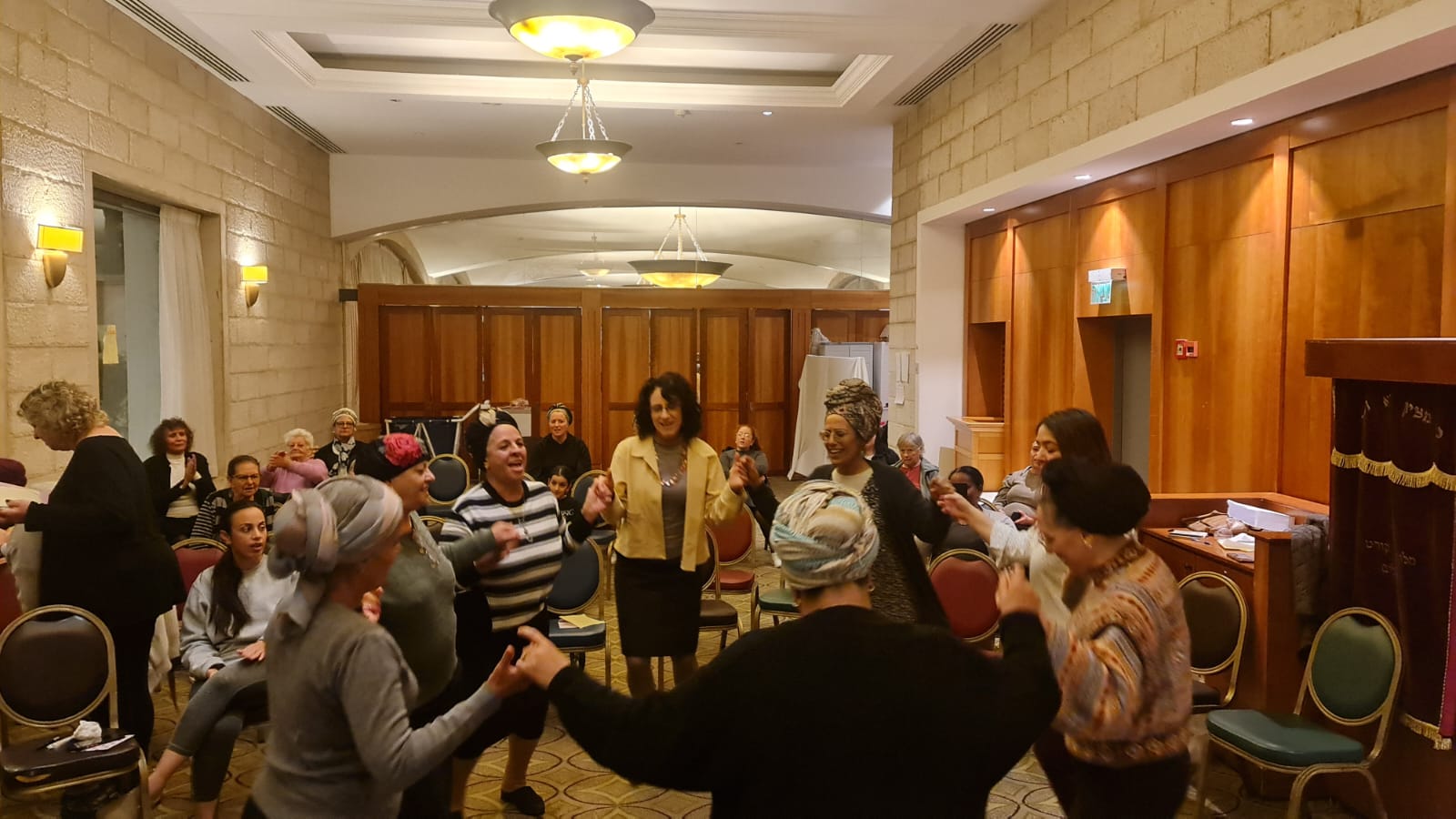 הנשים המפונות בערב של מוסיקה, פיוט ולימוד
