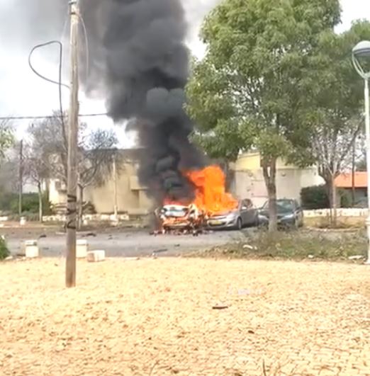 התחממות בצפון: טיל נ"ט פגע ברכב, כלי טיס עוין יורט