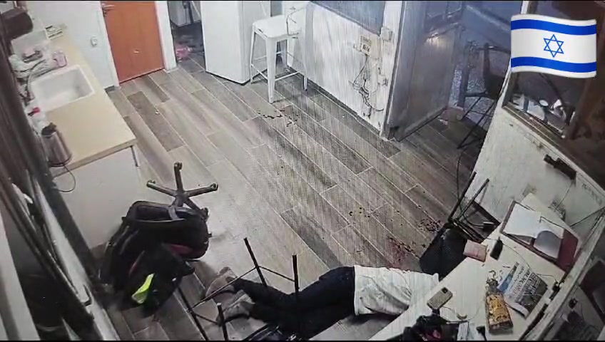 צפו: המחבל נוטרל, וניסה לירות בנשק שמצא