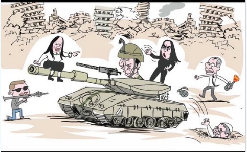 קריקטורה בעלון שביעי מעוררת סערה ברשת