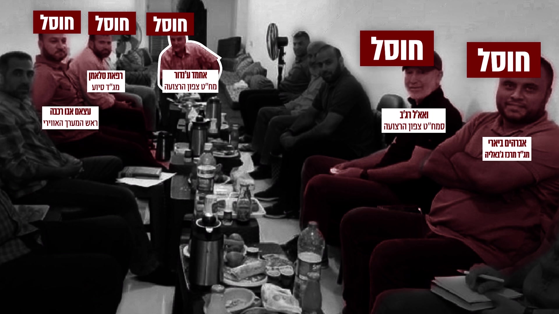בכירי חמאס בצפון הרצועה