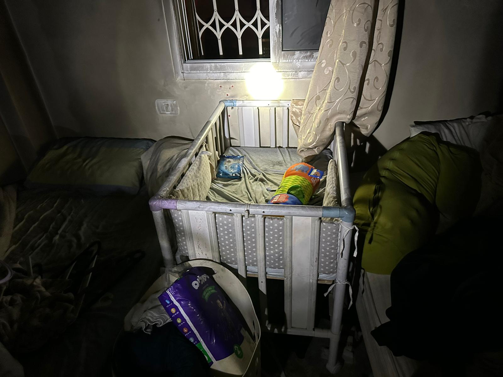 תינוק נכווה בשריפה בצפת, מצבו קשה