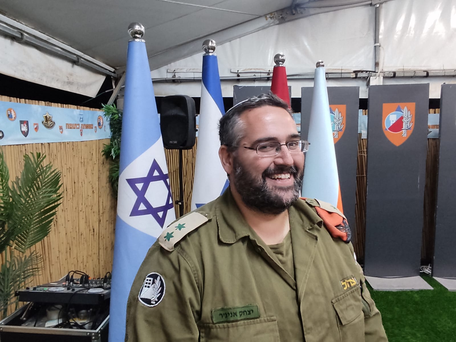 הרב הצבאי קיבל "דרגה אישית" בהפתעה מהאלוף