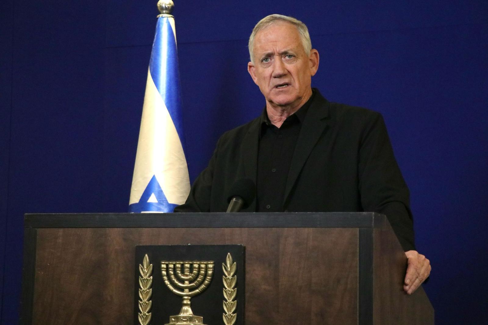 גנץ: תומך בהעברת הכספים לביטחון ביהודה ושומרון