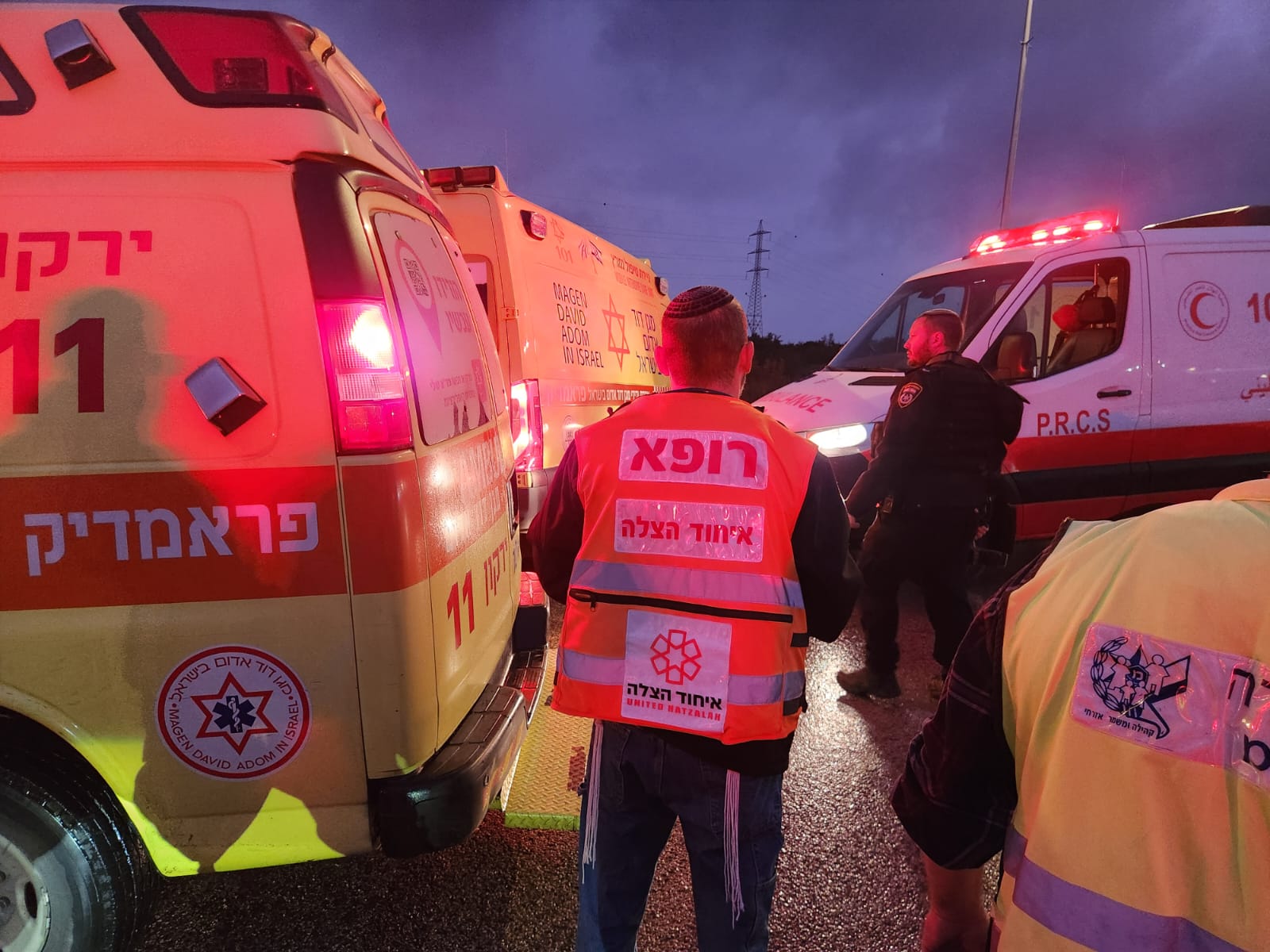 5 פצועים בתאונה בכביש 55; מתוכם 3 במצב בינוני