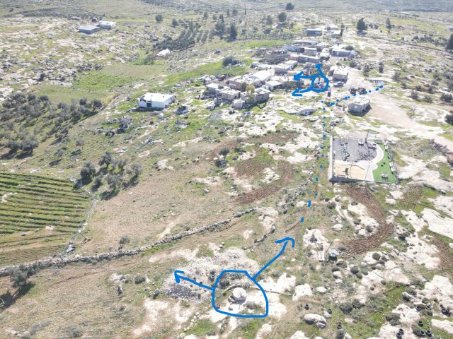 הסוף לגניבה: נותקה מערכת מים פלסטינית פיראטית