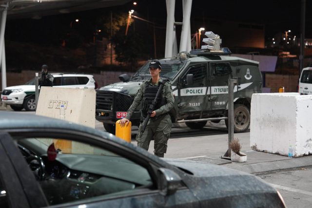 שוטרי מג"ב בשועפאט (דוברות המשטרה)