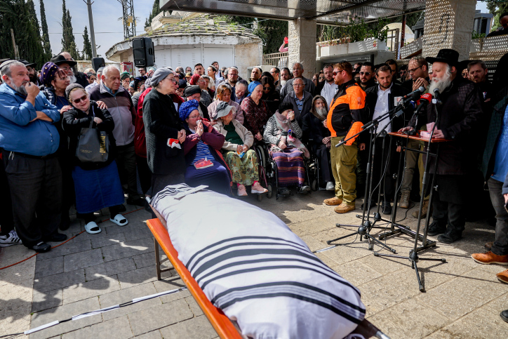 יצחק צייגר הובא למנוחות: "עשית כל כך הרבה טוב"