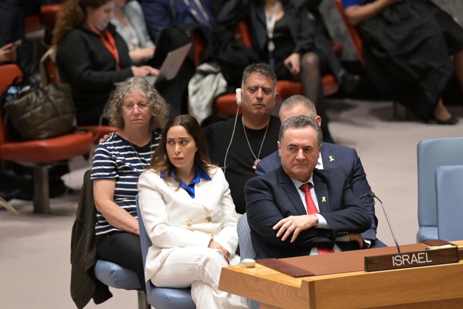 השר כ"ץ באו"ם: הרוצחים התגאו בהתעללויות ובאונס