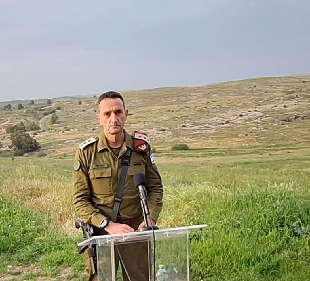 הרמטכ"ל לסרוגים: "אמשיך לעבוד עם המודיעין שלנו"