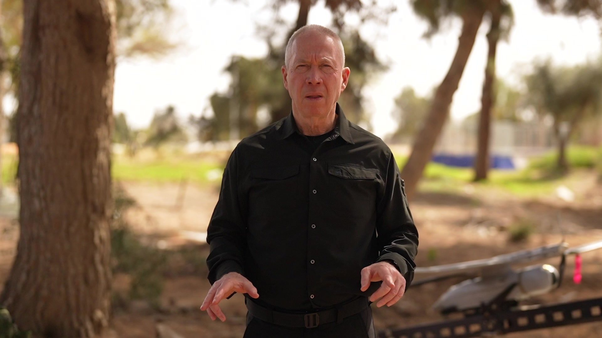 דברי שר הביטחון � צילום אלעד מלכה
