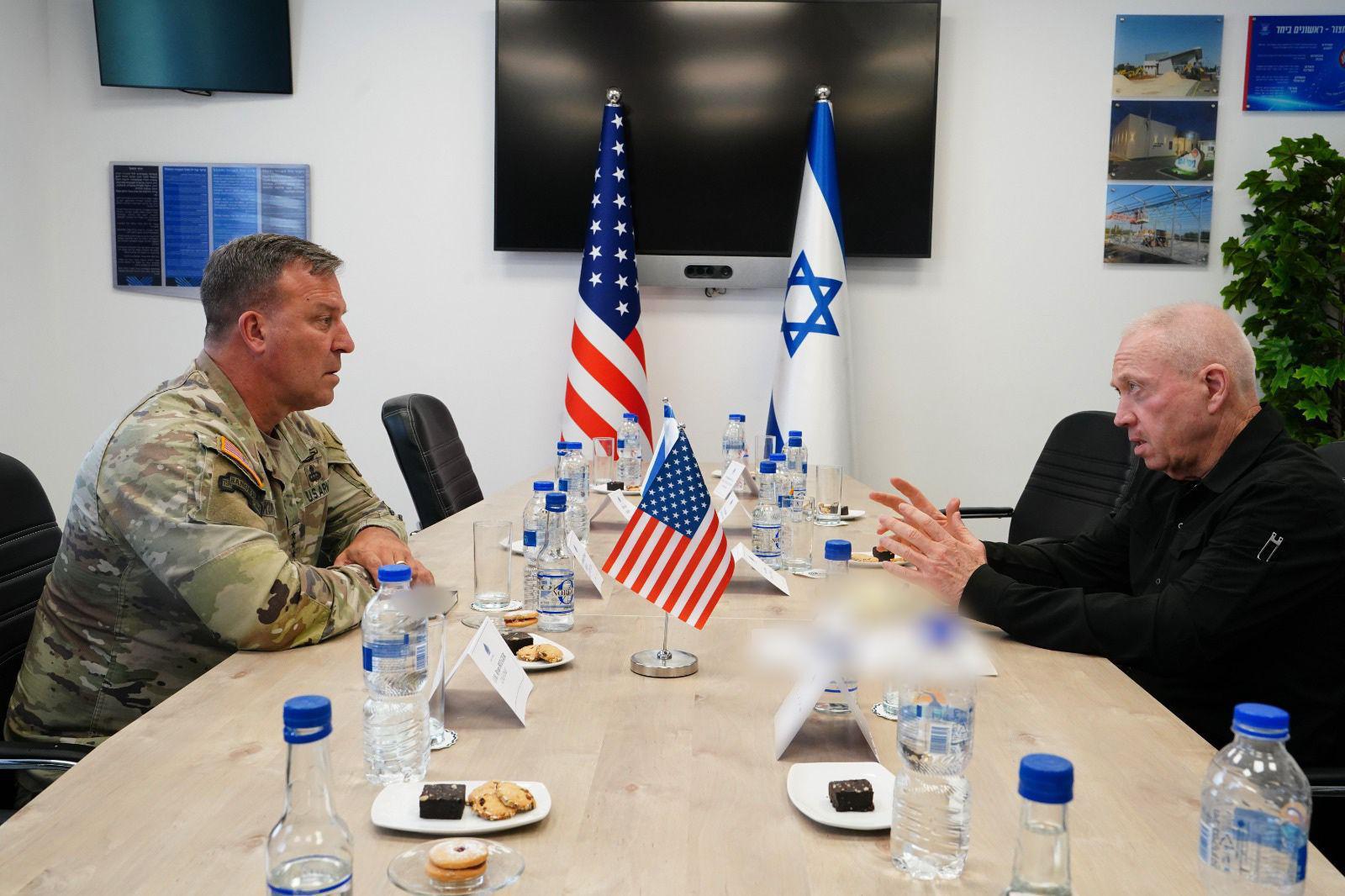 גלנט לגנרל האמריקני: "נדע כיצד להגיב"