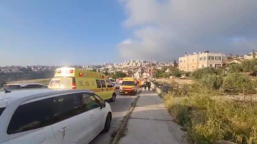 שריפה בגבעת זאב