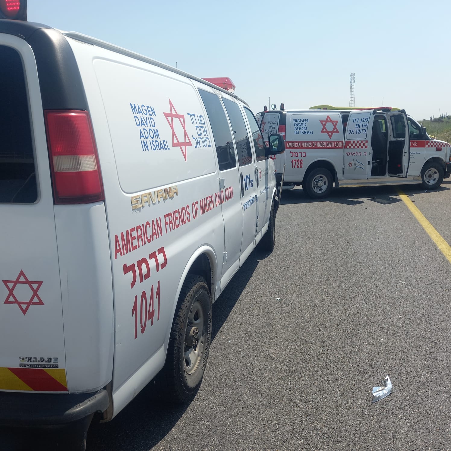 טרגדיה: עצר לצד הכביש ונהרג מפגיעת רכב