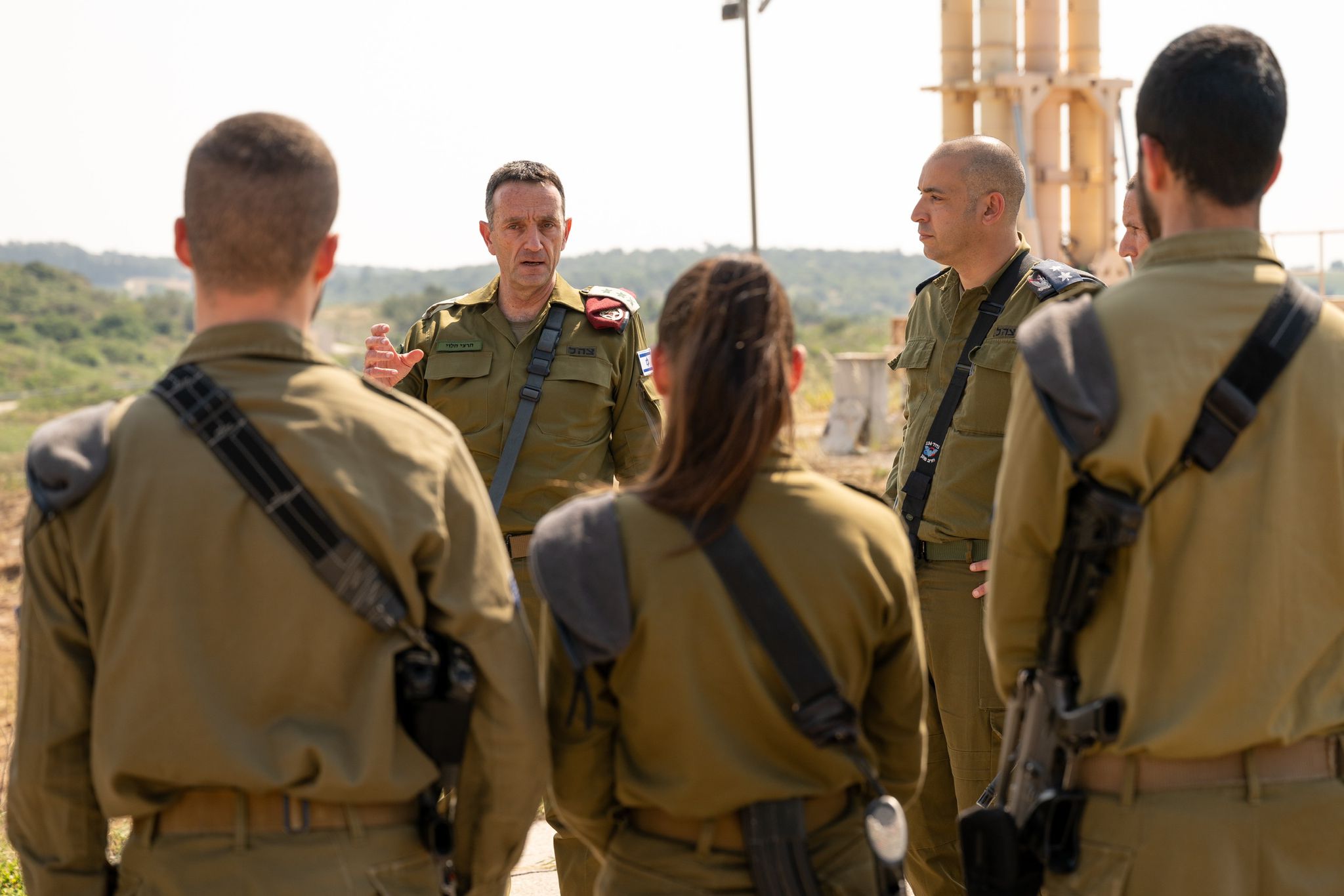 הרמטכ"ל ללוחמים: בזכותכם נאפשר שגרת חג בעורף